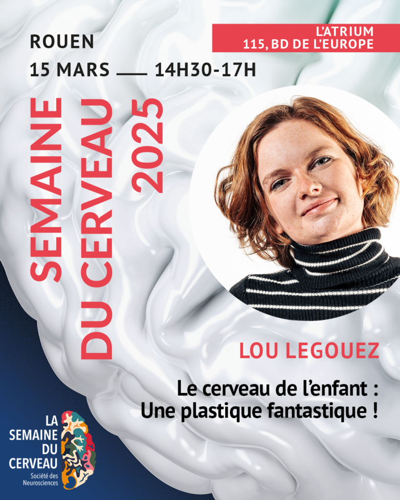 Visuel pour la conférence de Lou Legouez lors de la Semaine du Cerveau 2025 à l'Atrium - Agrandir l'image, fenêtre modale