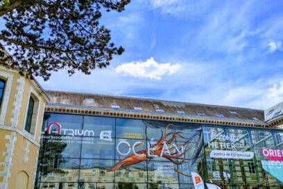 Photo de la devanture de l'Atrium de Rouen - Agrandir l'image, fenêtre modale