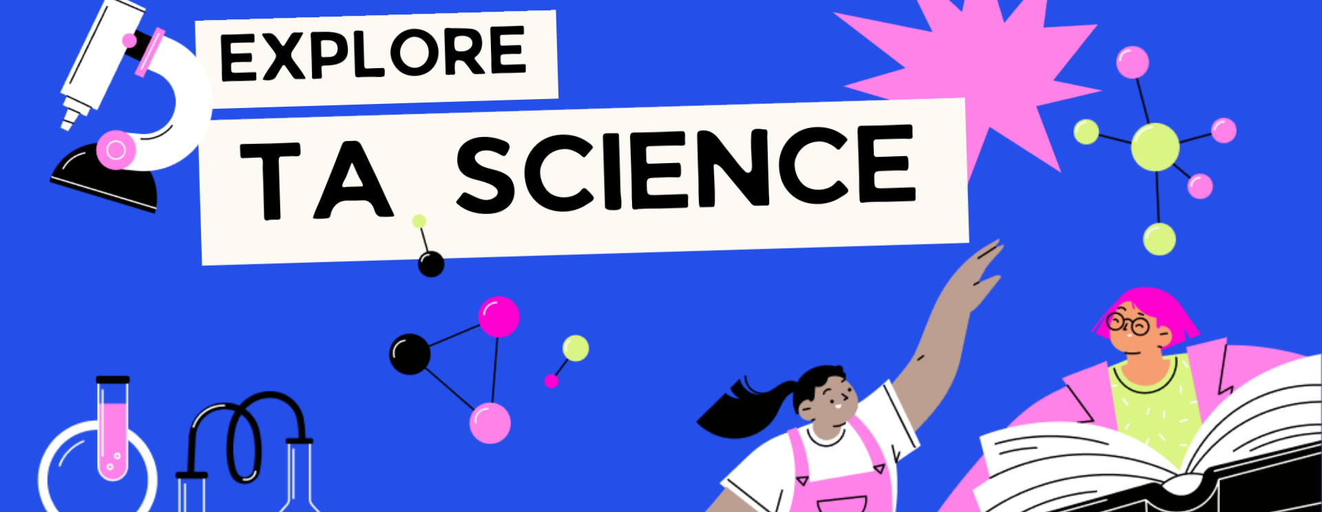Bannière promotionnelle du format Explore ta Science
