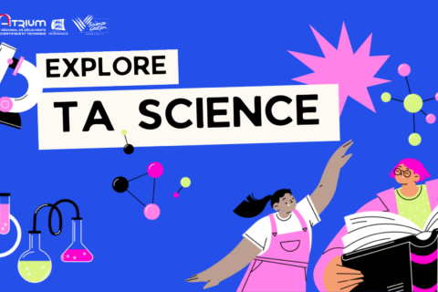 Bannière promotionnelle du format Explore ta Science