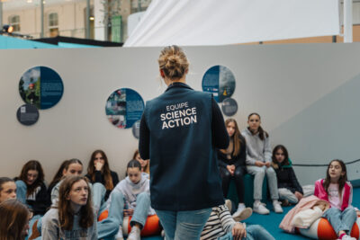 Photo d'une animation à l'Atrium lors de la Fête de la Science 2024 - Agrandir l'image 22 sur 30, fenêtre modale
