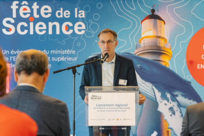 Photo du lancement régional de la Fête de la Science au Lycée maritime de Fécamp - Agrandir l'image 19 sur 30, fenêtre modale