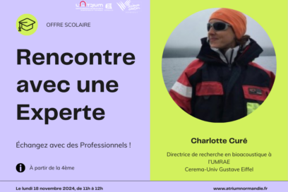 Visuel de promotion de la Rencontre avec Charlotte Curé - Agrandir l'image, fenêtre modale