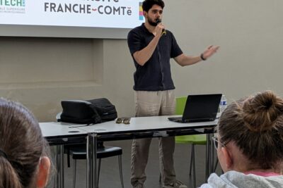 Photo de la Rencontre avec Anass El Moudni à l'Atrium - Agrandir l'image 4 sur 6, fenêtre modale