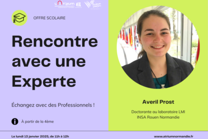 Visuel de promotion de la Rencontre avec Averil Prost - Agrandir l'image, fenêtre modale
