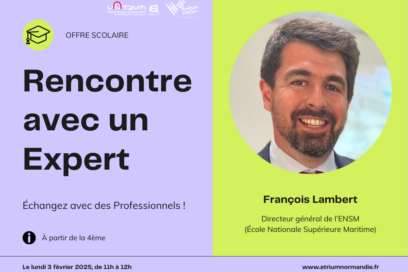 Visuel de promotion de la Rencontre avec François Lambert - Agrandir l'image, fenêtre modale