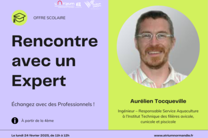 Visuel de promotion de la Rencontre avec Aurélien Tocqueville - Agrandir l'image, fenêtre modale