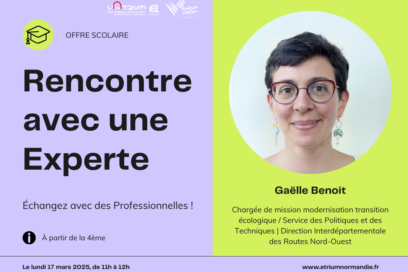 Visuel de promotion de la Rencontre avec Gaëlle Benoit - Agrandir l'image, fenêtre modale
