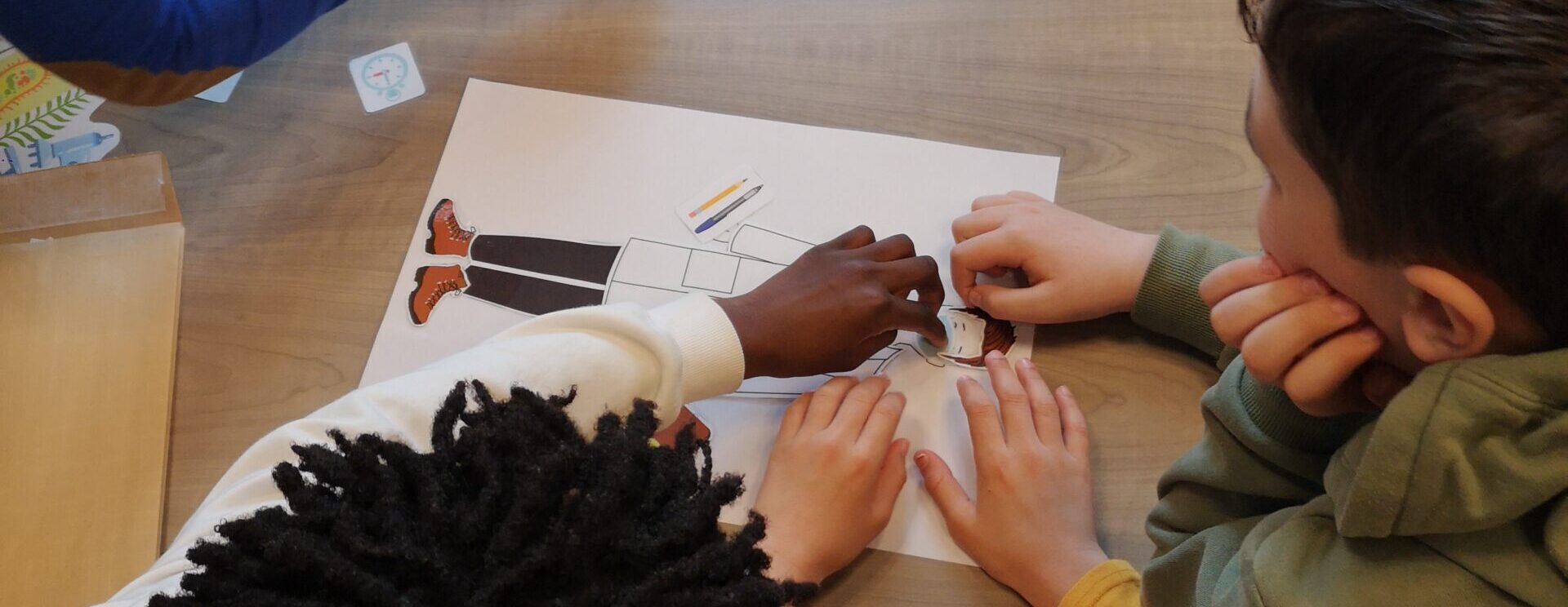 Photo de l'atelier "Moi,Scientifique !" à l'Atrium
