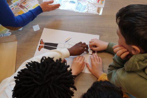 Photo de l'atelier "Moi,Scientifique !" à l'Atrium
