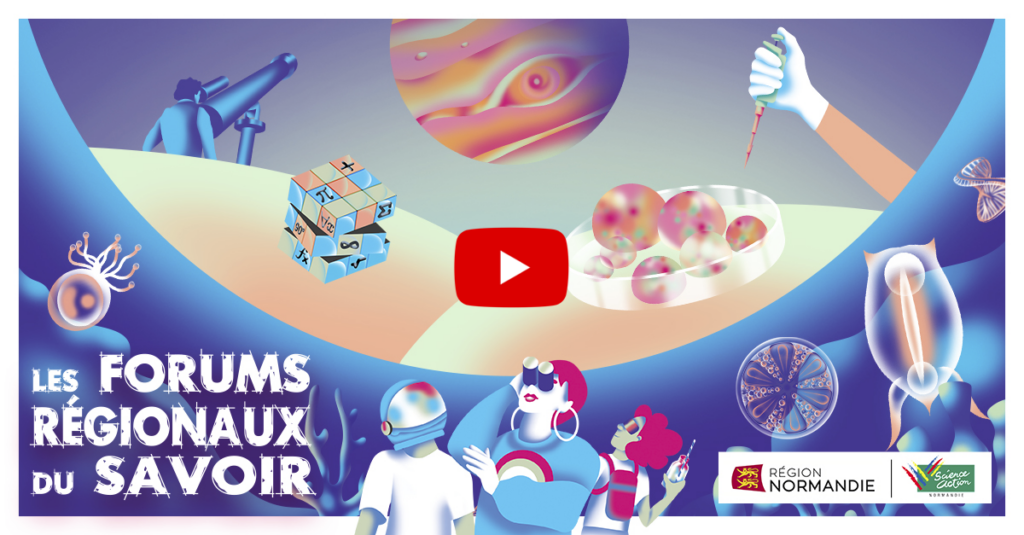 Visuel Général YouTube pour les Forums Régionaux du Savoir