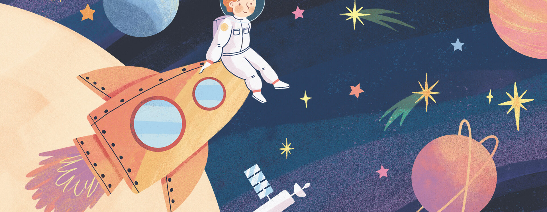 Visuel du planétarium des tout-petits