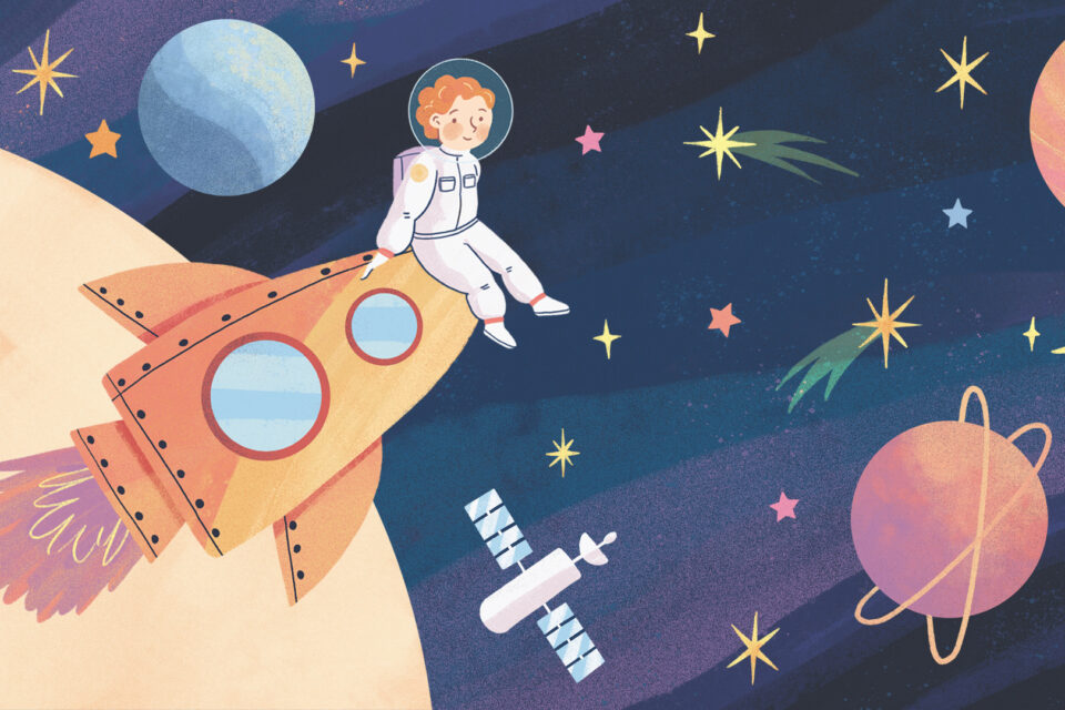 Visuel du planétarium des tout-petits